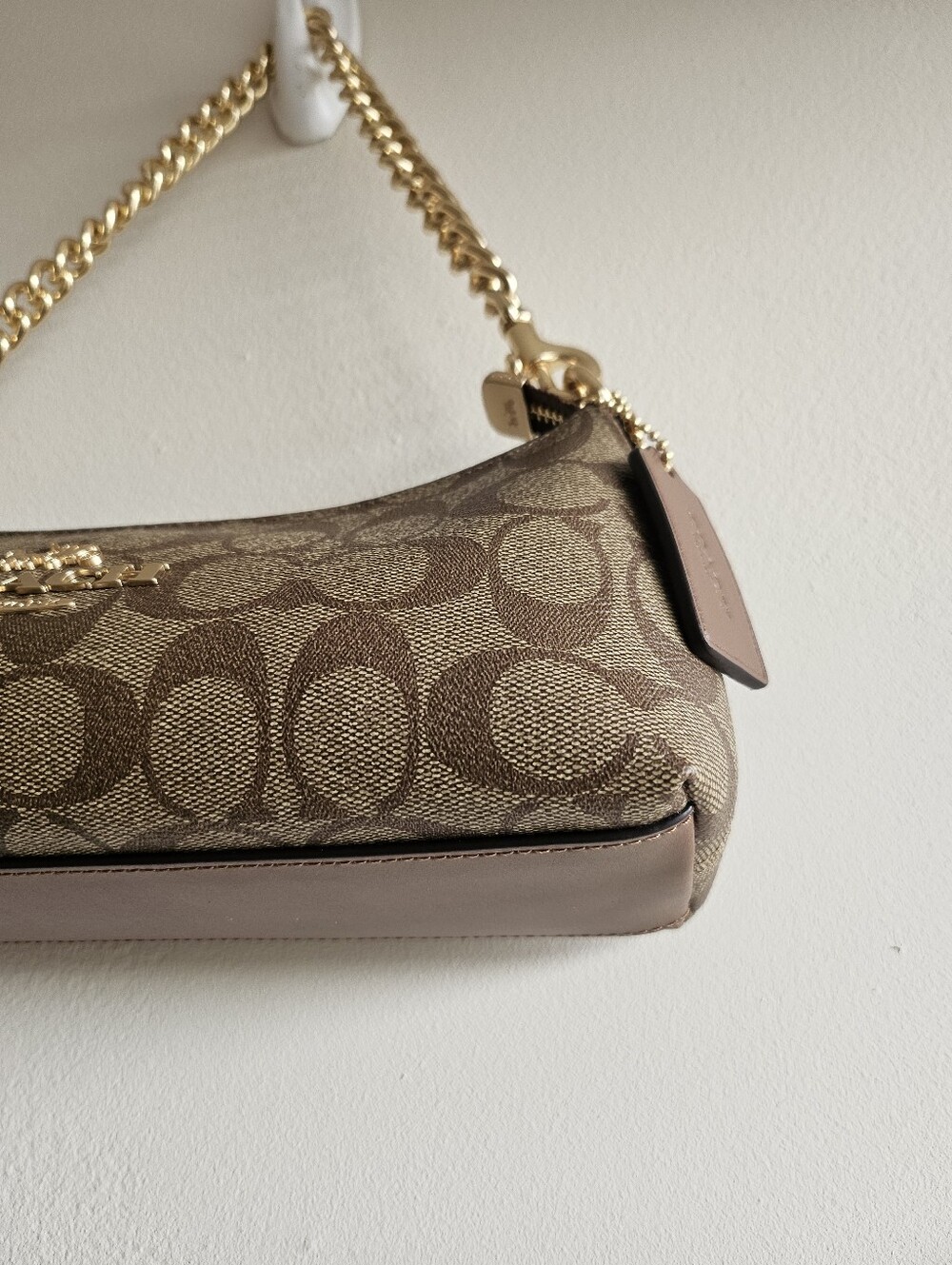 Coach Charlotte Shoulder Bag In Signature Canvas - Picture 5 of 7